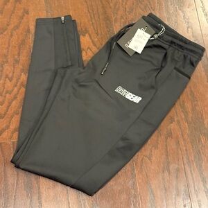 RAWGEAR Men’s Black Pants Jogger Sweatpants Performance Training Casual Gym XL